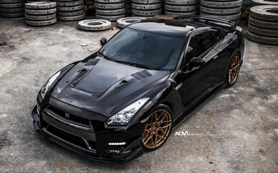 Nissan GT-R by ATT-Tec on ADV.1 Wheels (ADV7 M.V2 CS) '2018